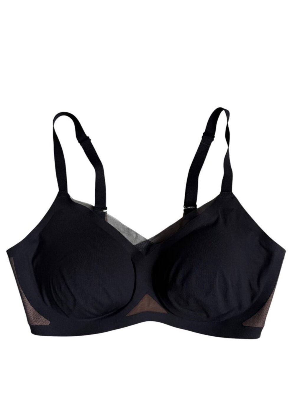 Honeylove Crossover Bra (Black) - Medium 36B/C